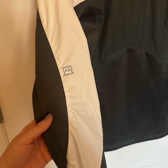 Avalanche White Gray Full Zip Size Small Hooded - Picture 6 of 10